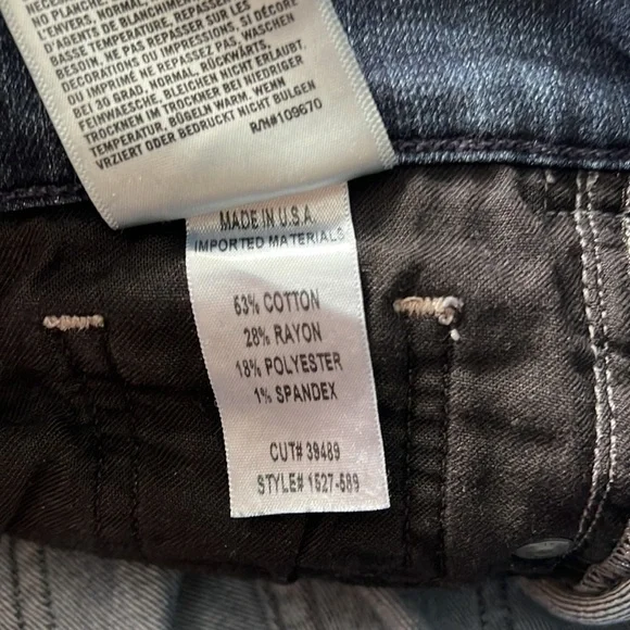 Citizen of Humanity- Arielle mid rise slim size 28 - Picture 9 of 9